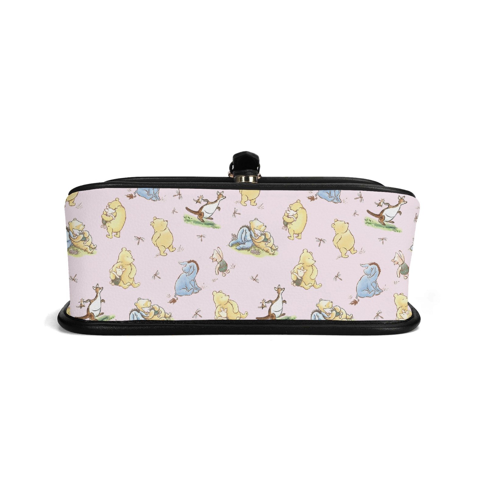 Pink Winnie the Pooh Mini Crossbody Bag with a Buckle - Image 4