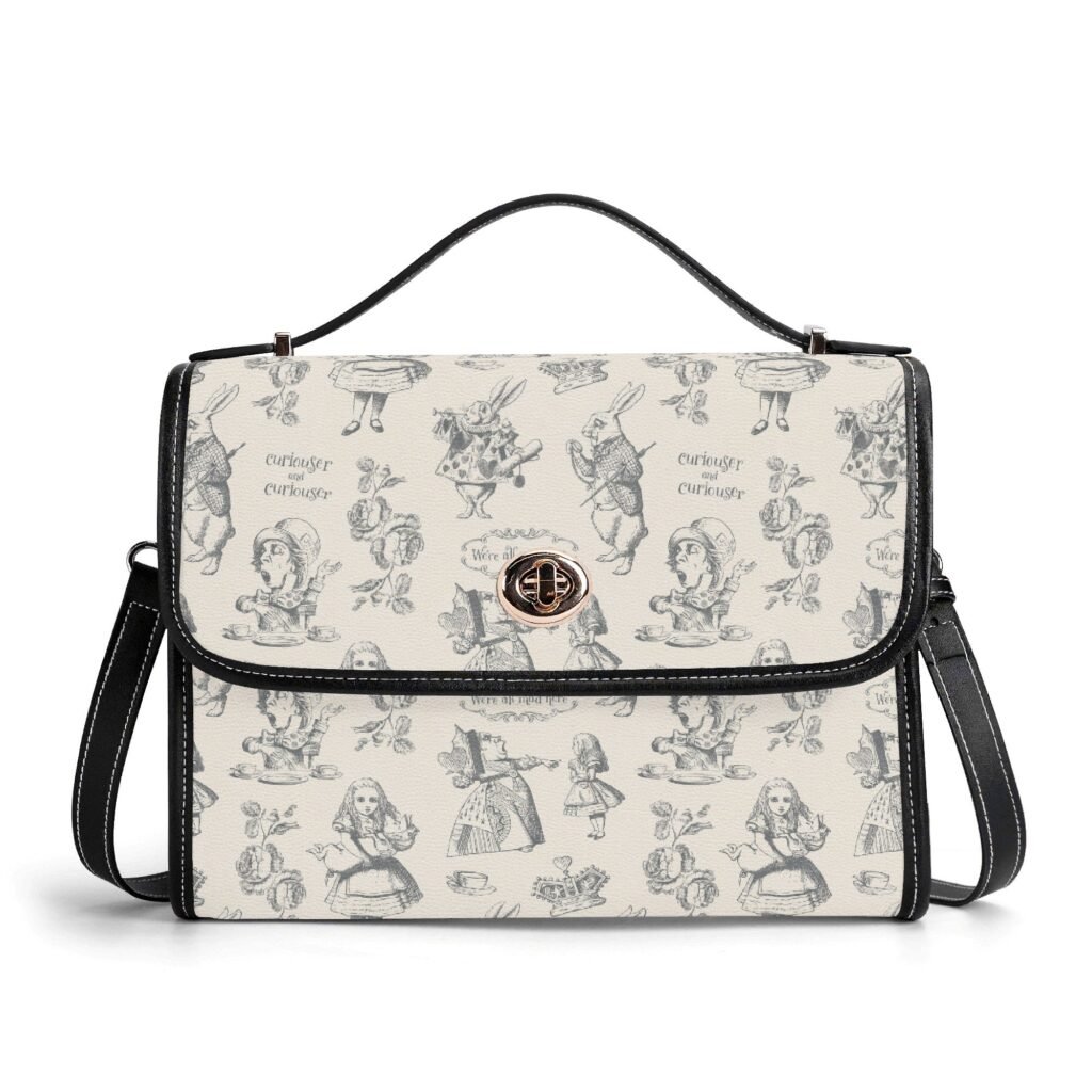 Alice in Wonderland Satchel Bag
