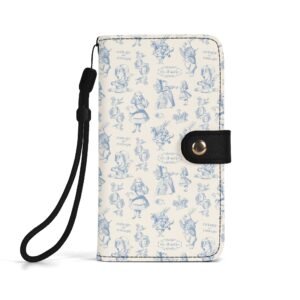 Alice in Wonderland Phone Wallet