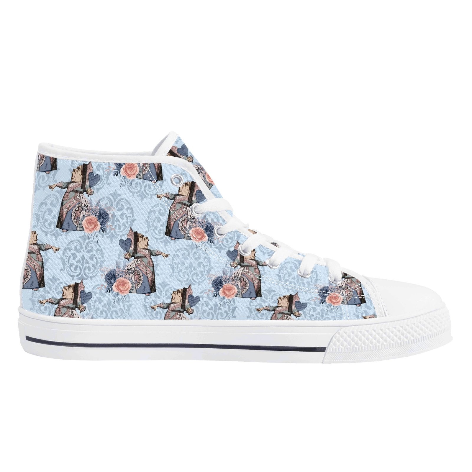 Women's Queen of Hearts High Top Shoes - Image 18