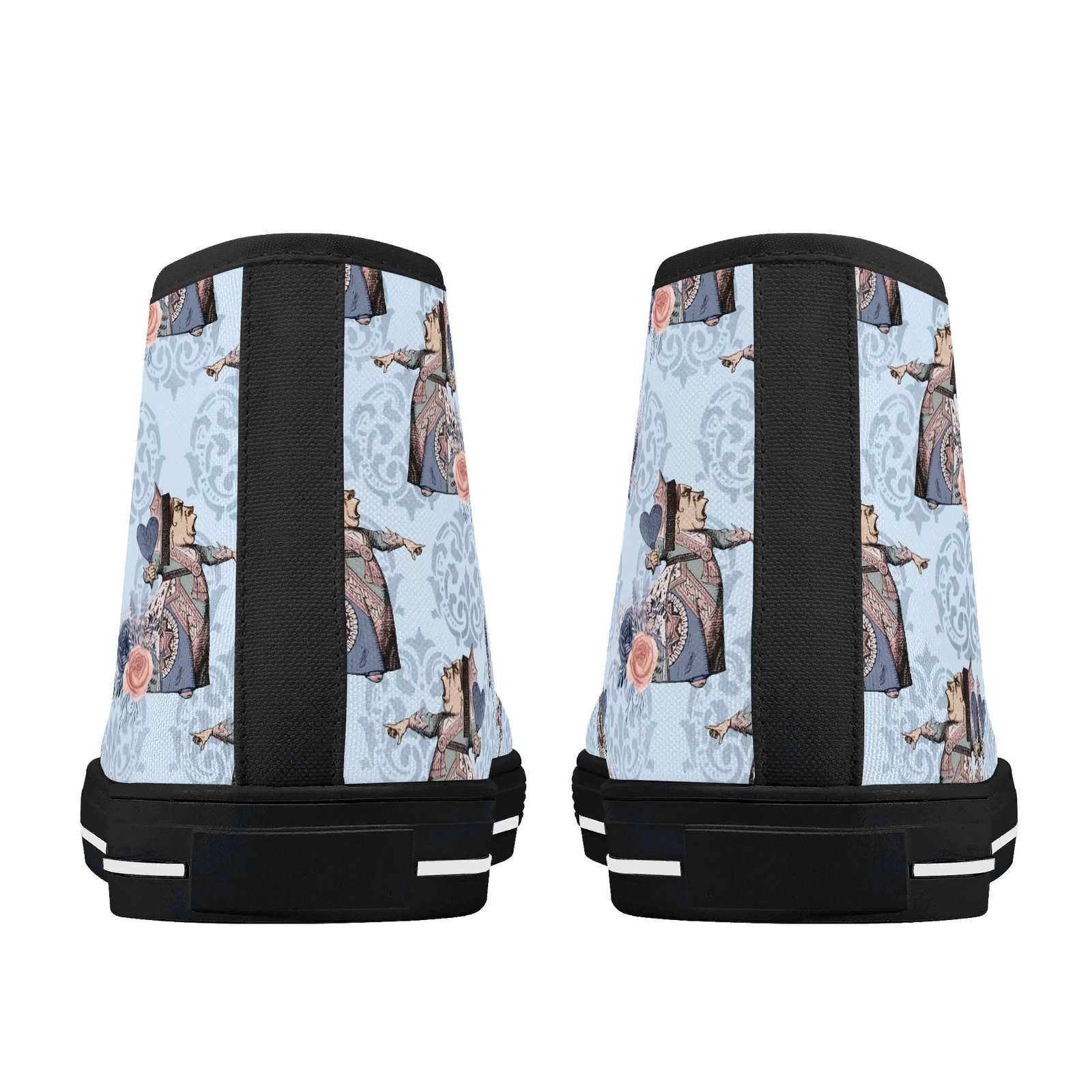 Women's Queen of Hearts High Top Shoes - Image 3