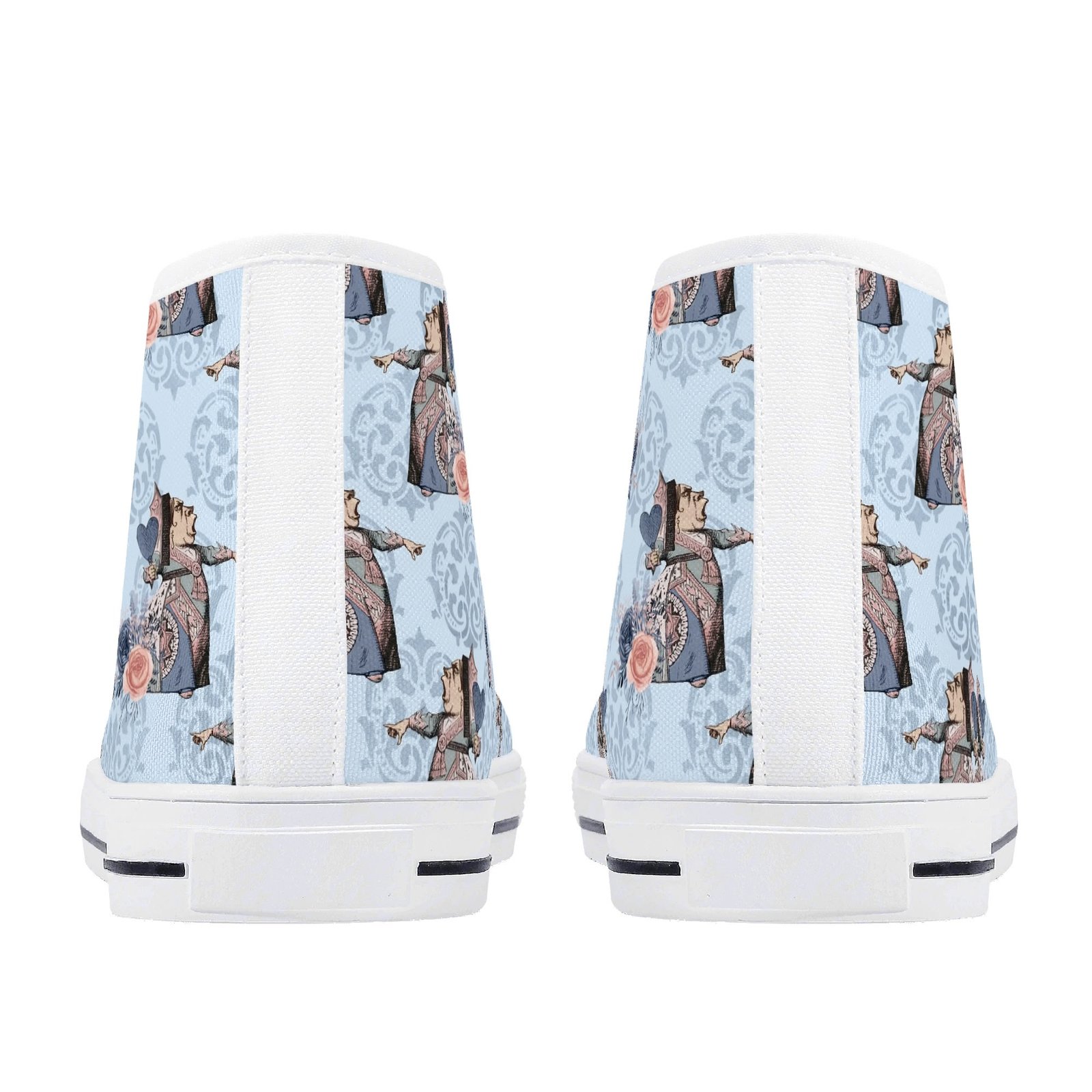 Women's Queen of Hearts High Top Shoes - Image 15