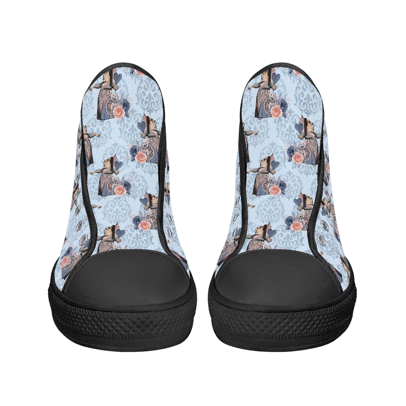 Women's Queen of Hearts High Top Shoes - Image 4