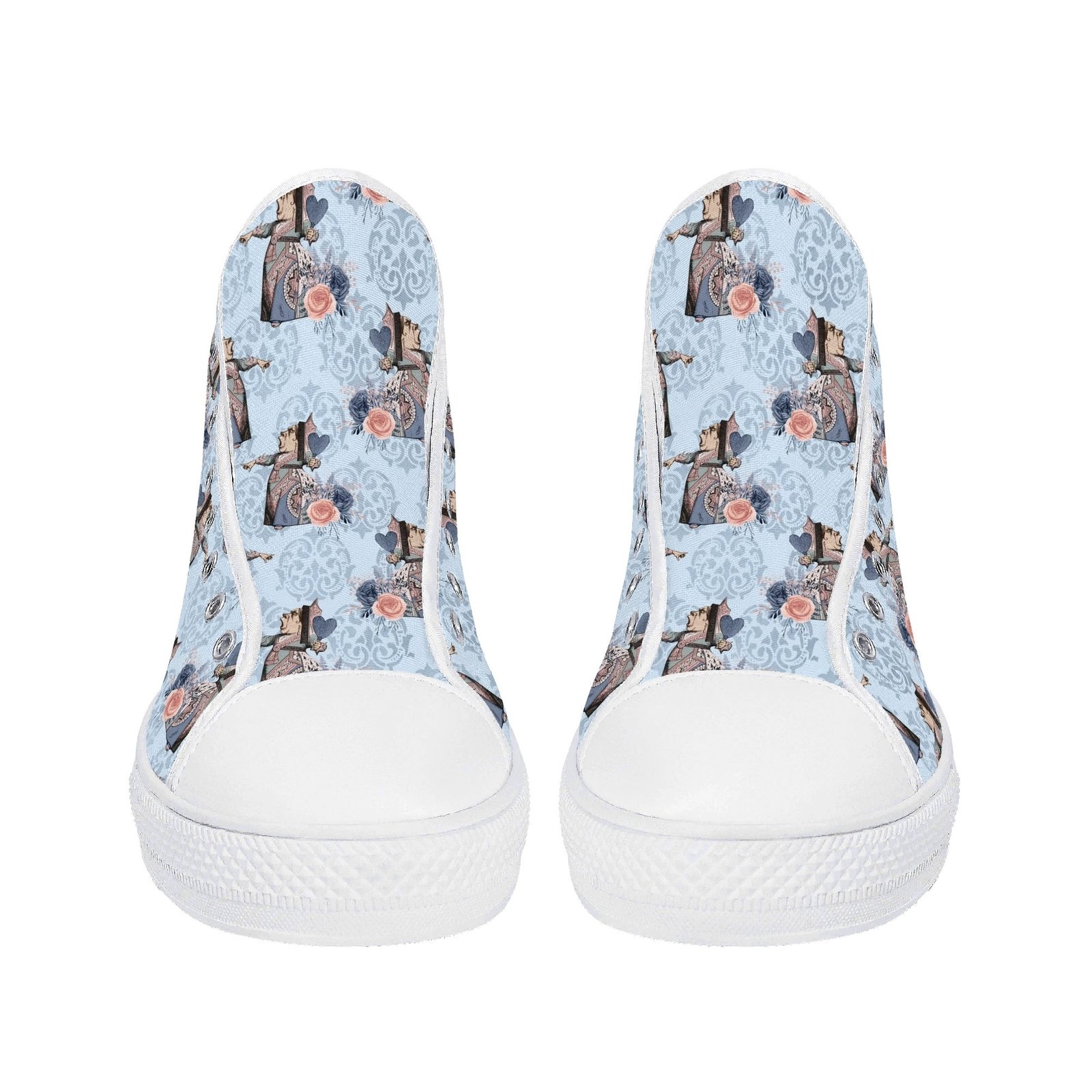 Women's Queen of Hearts High Top Shoes - Image 16