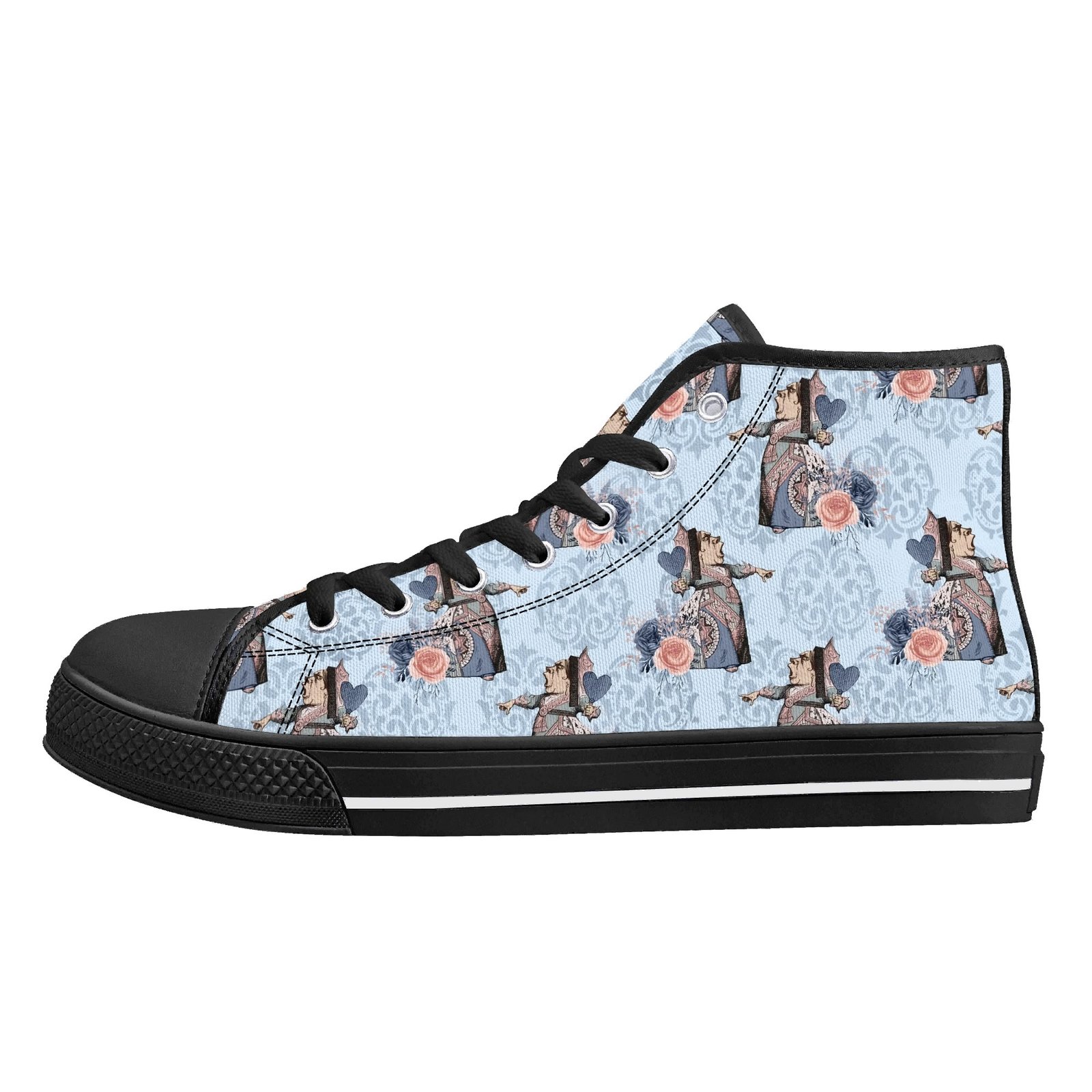 Women's Queen of Hearts High Top Shoes - Image 5