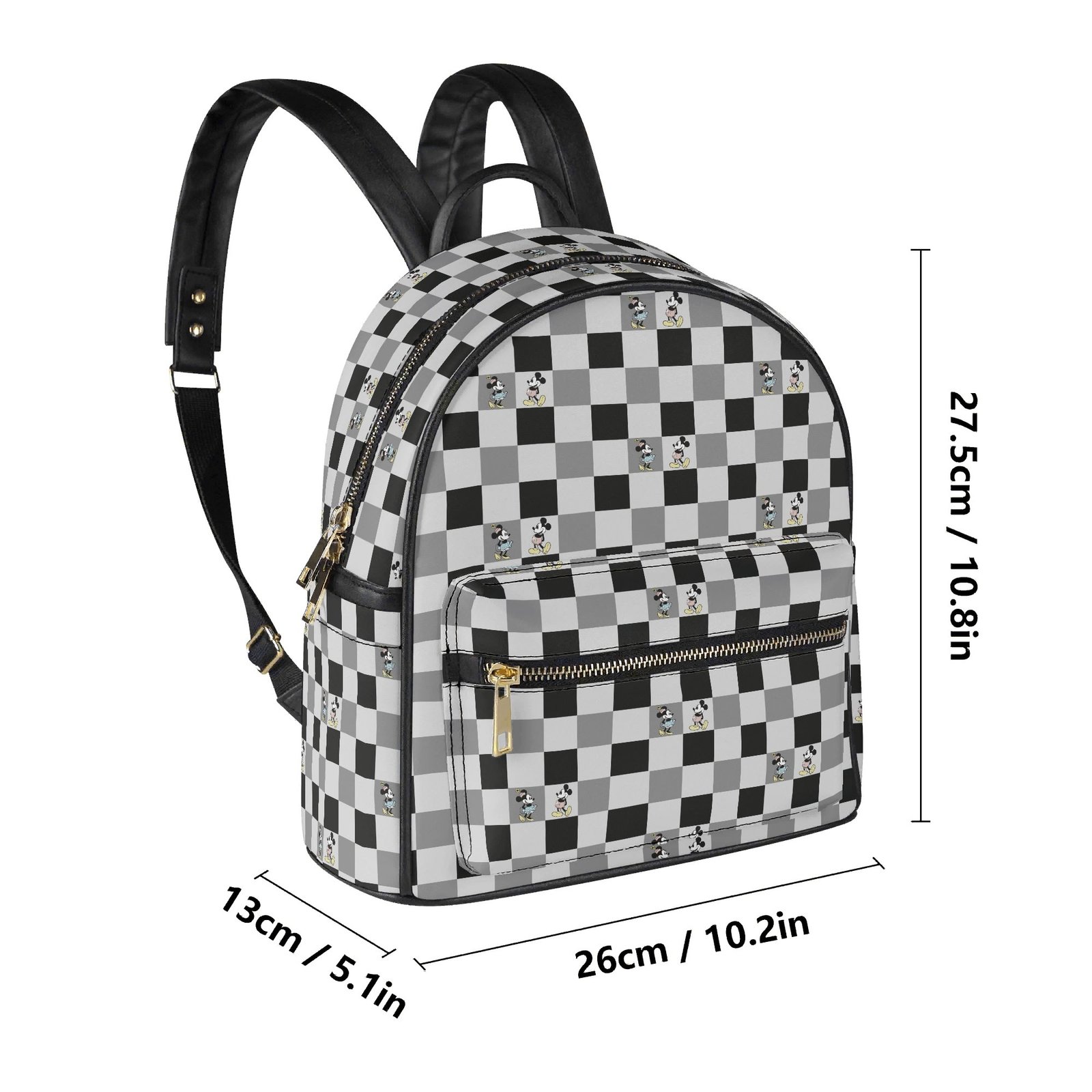 Steamboat Willie Mini Backpack in Vegan Leather - Image 6