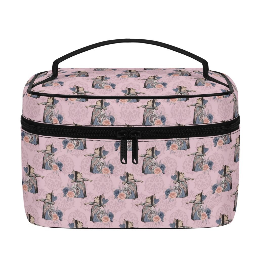 Queen of Hearts Train Case