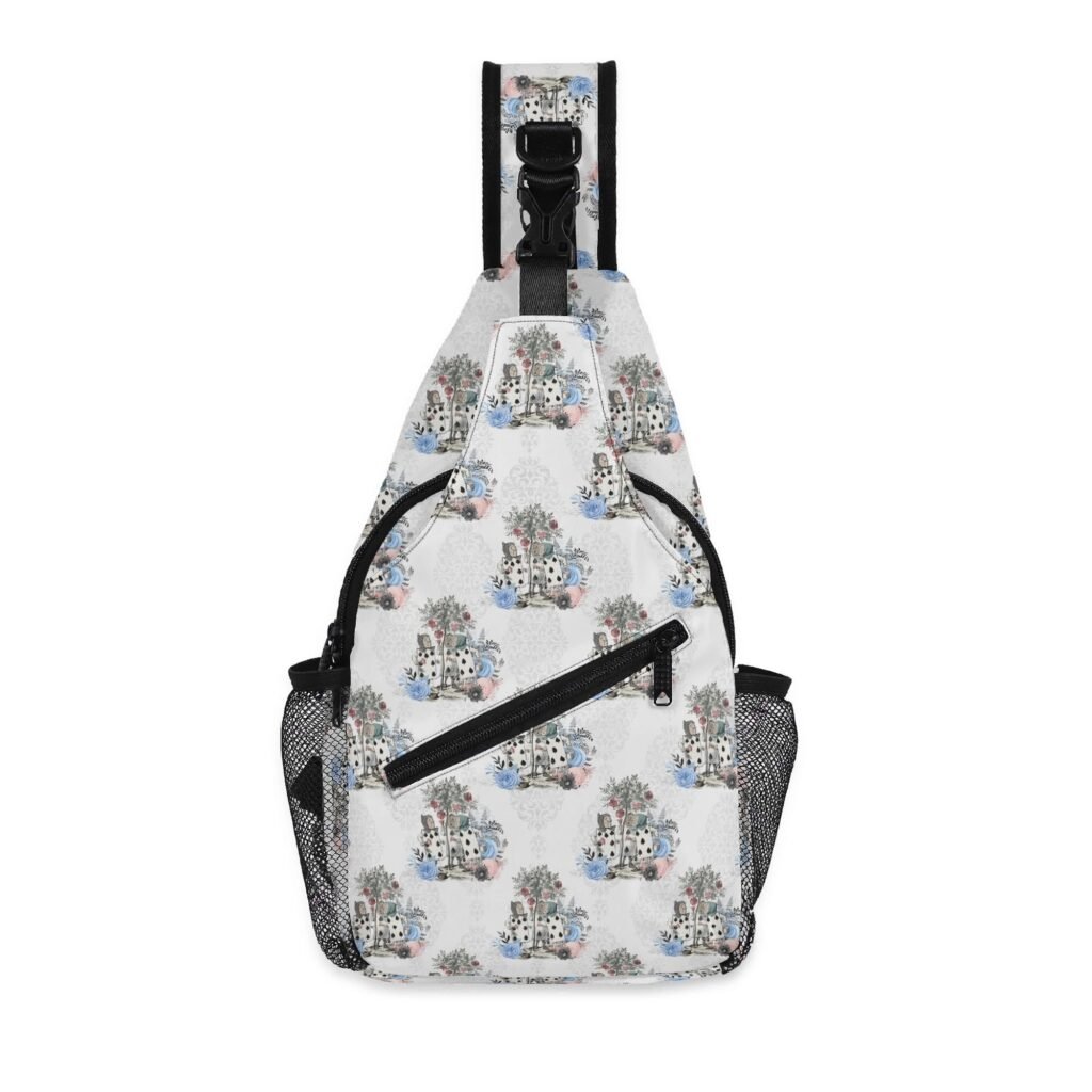Alice in Wonderland Card Soldiers Sling Bag