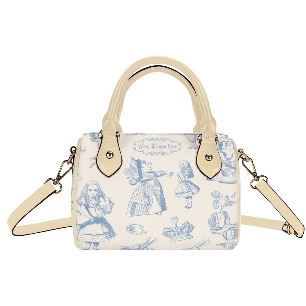 Blue Alice in Wonderland Mini Bag
