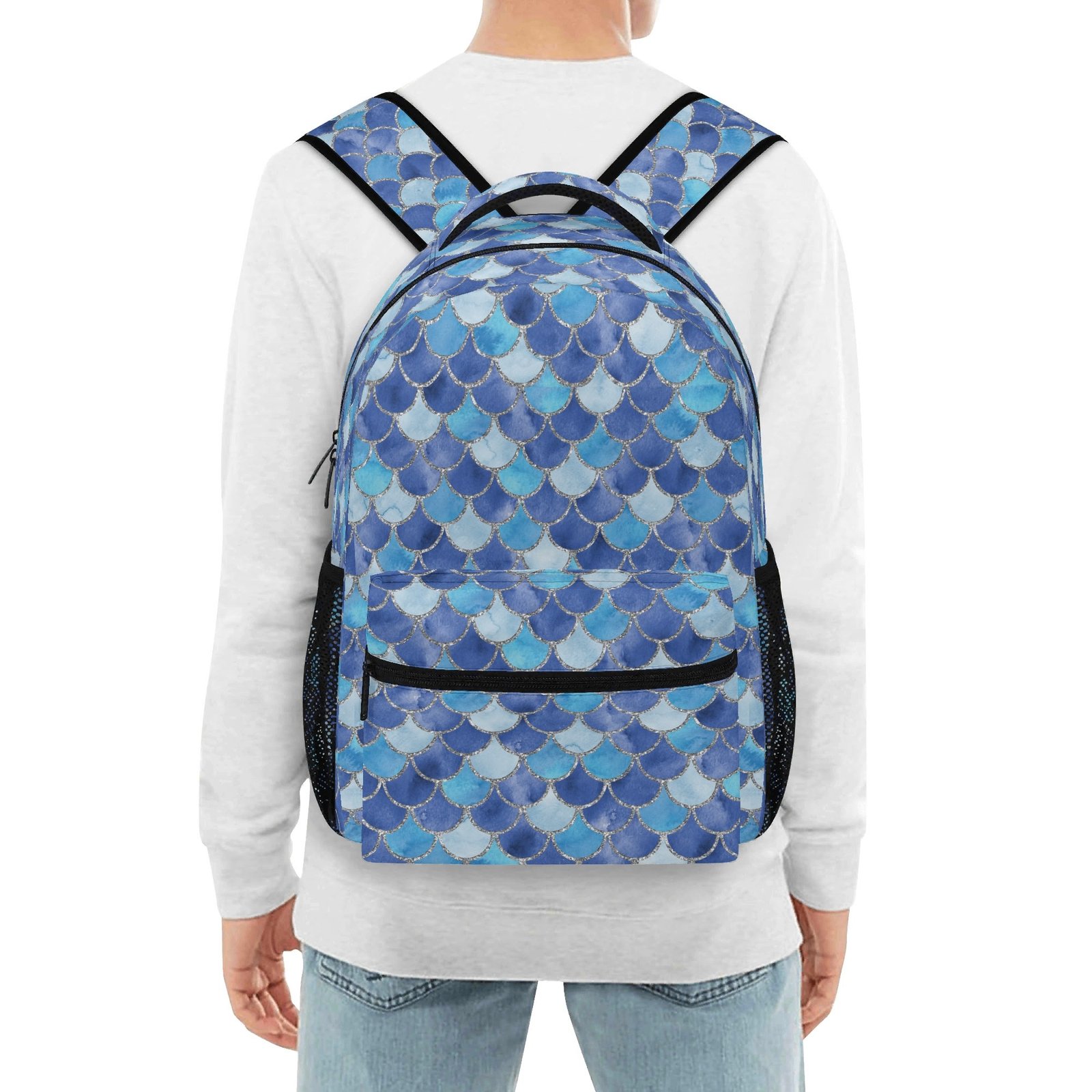 Blue Mermaid Backpack - Image 10