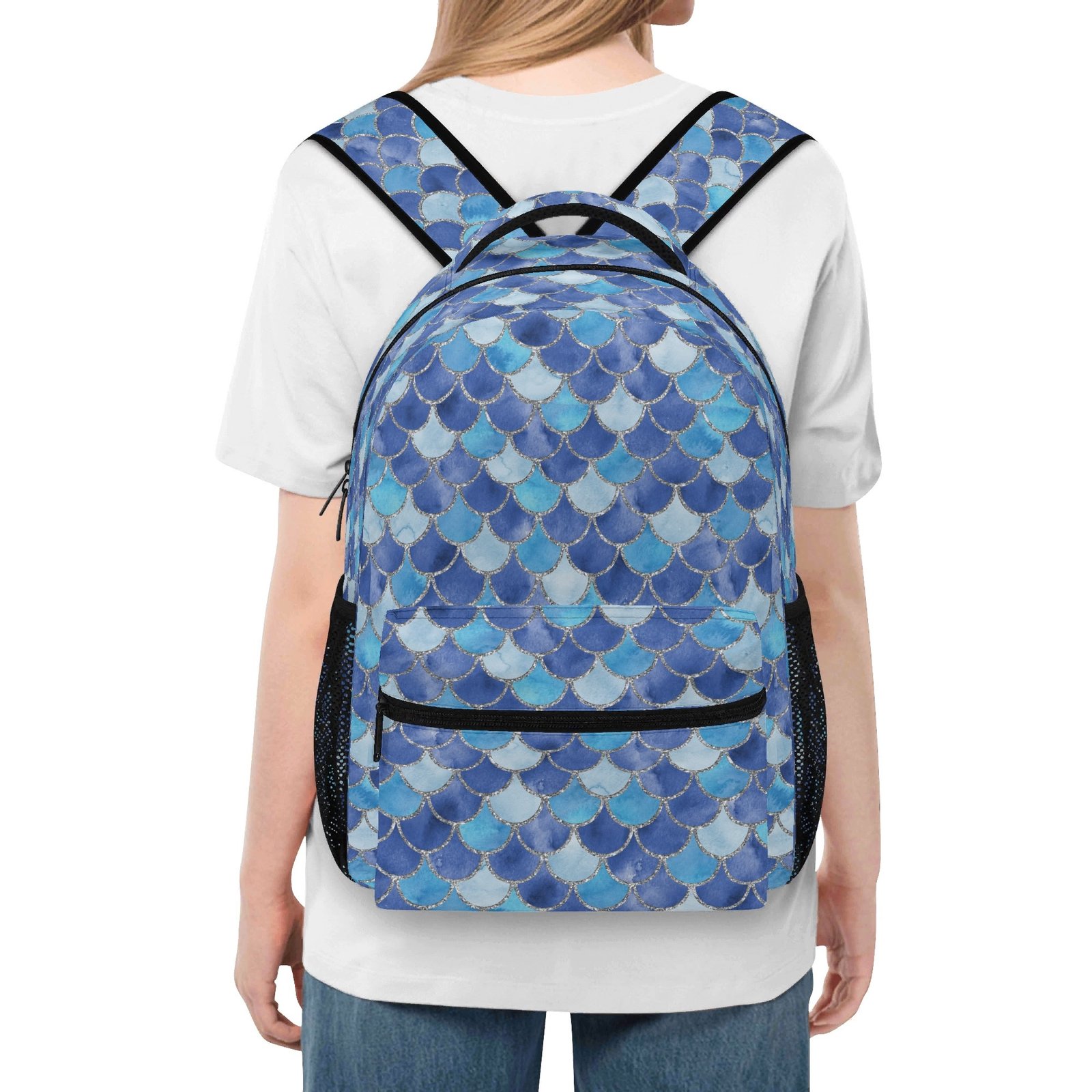 Blue Mermaid Backpack - Image 11