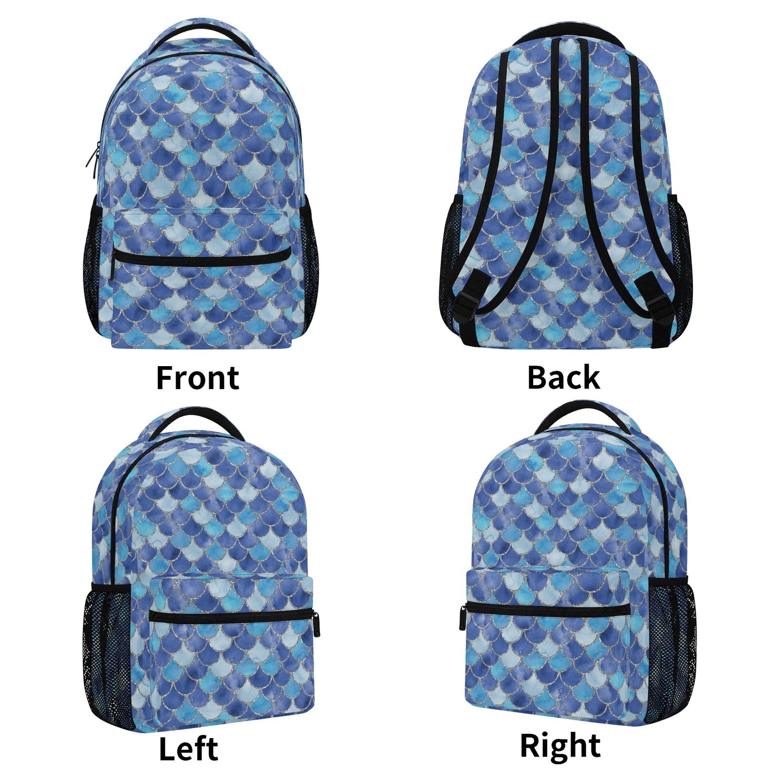 Blue Mermaid Backpack - Image 12