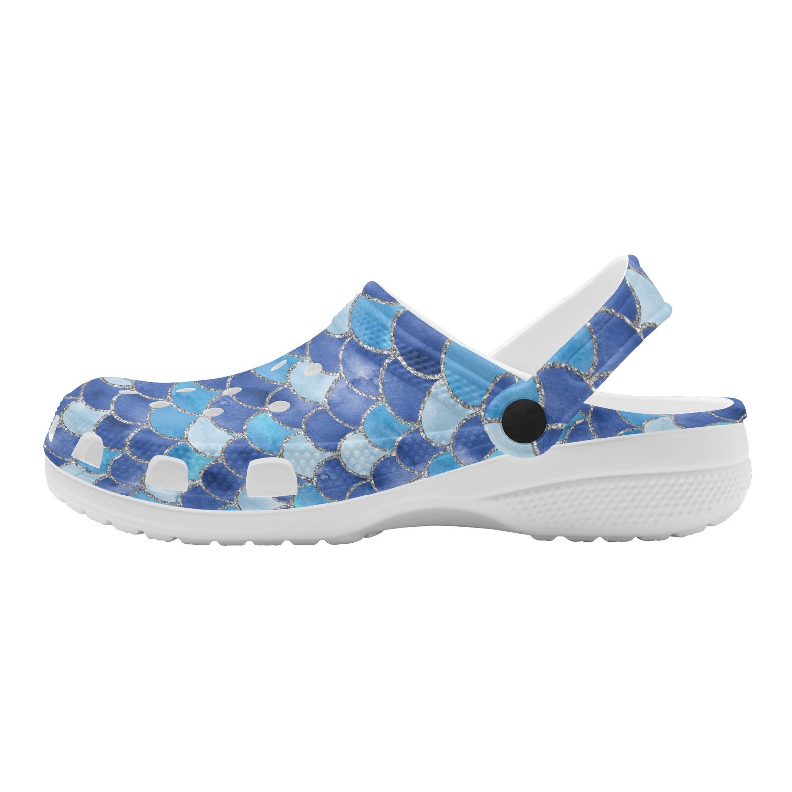 Blue Mermaid Rubber Clogs - Image 2
