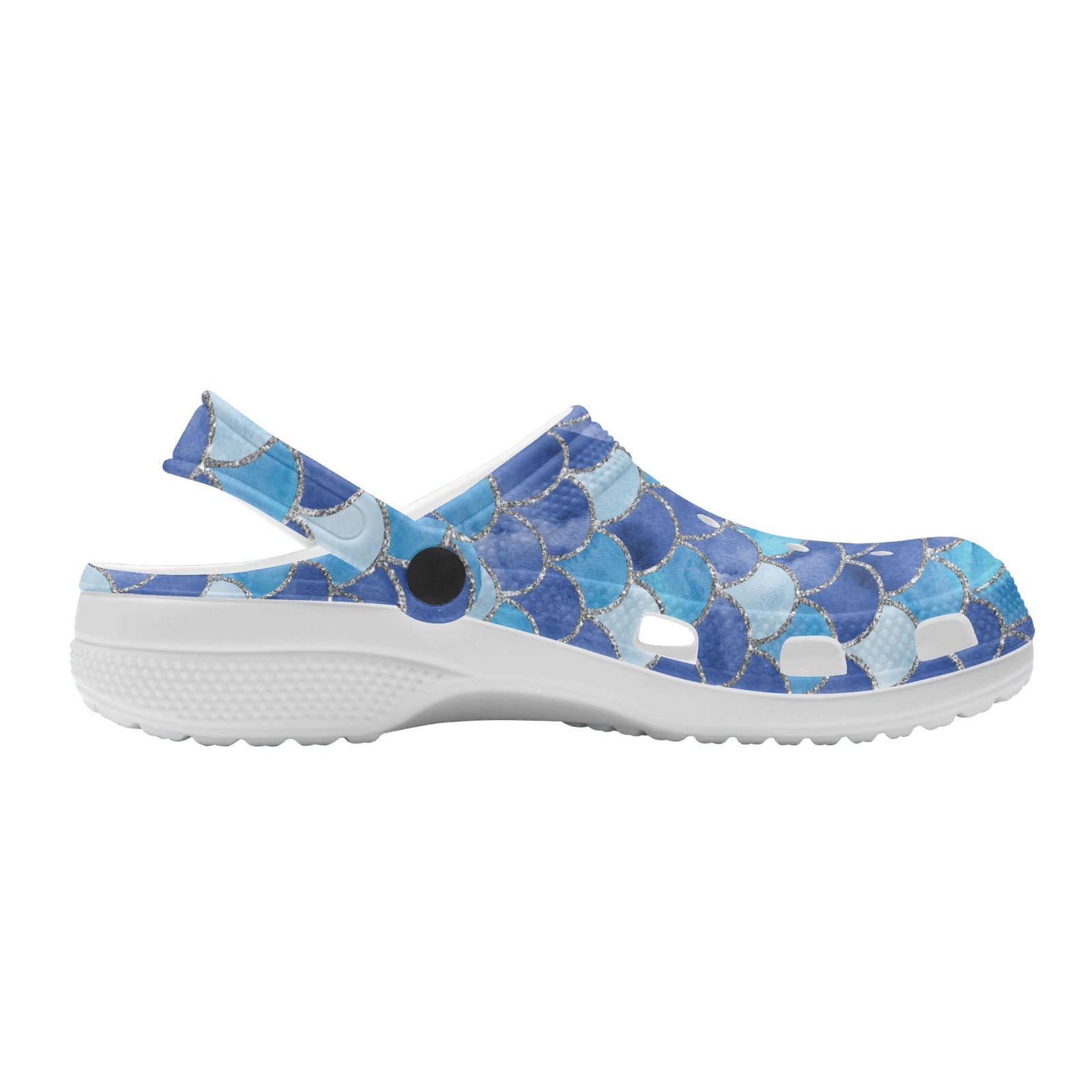 Blue Mermaid Rubber Clogs - Image 3