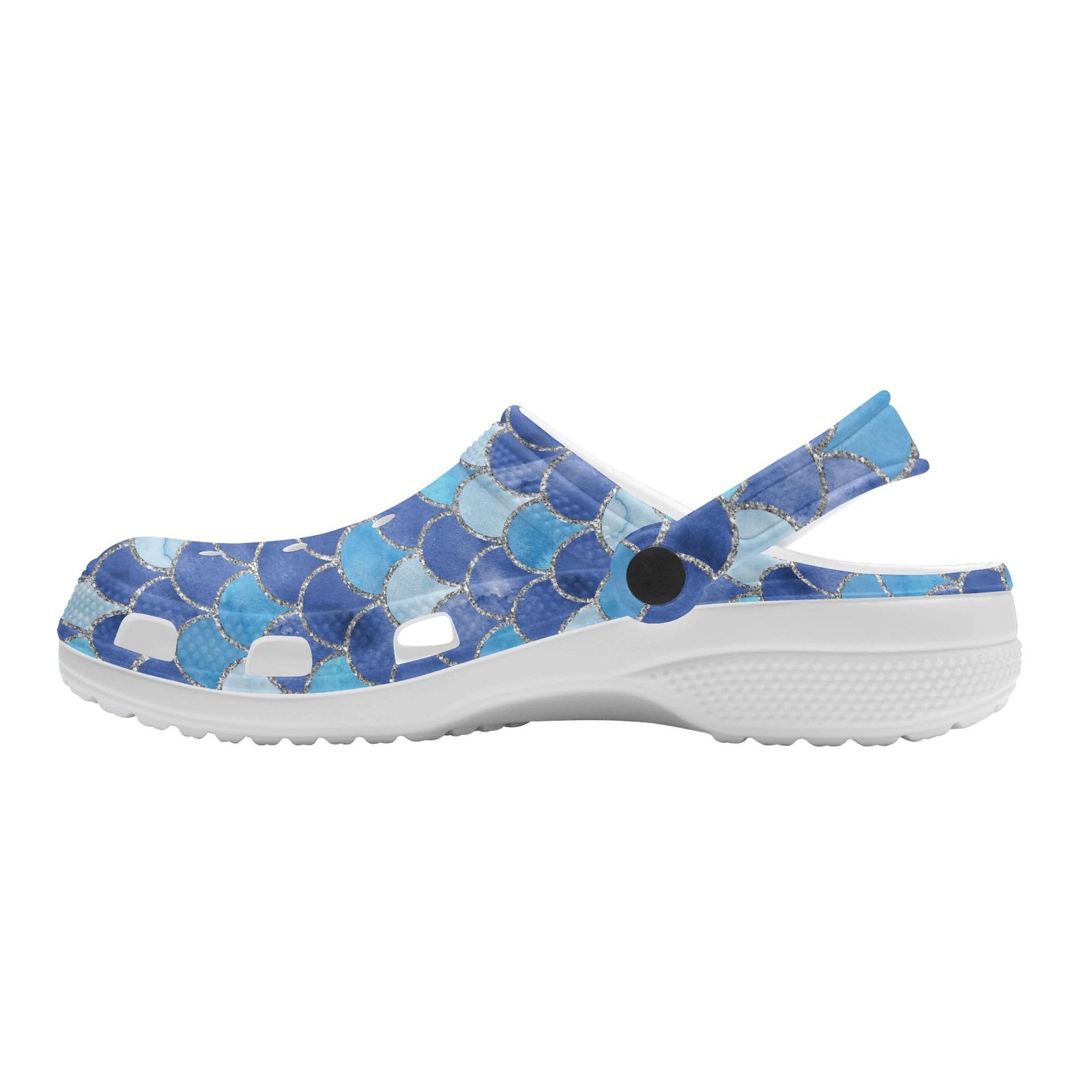 Blue Mermaid Rubber Clogs - Image 4