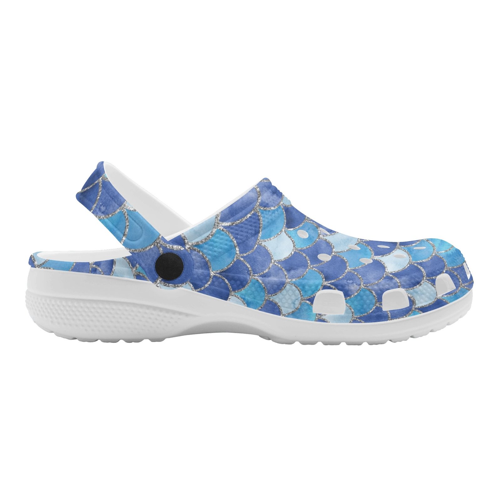 Blue Mermaid Rubber Clogs - Image 5