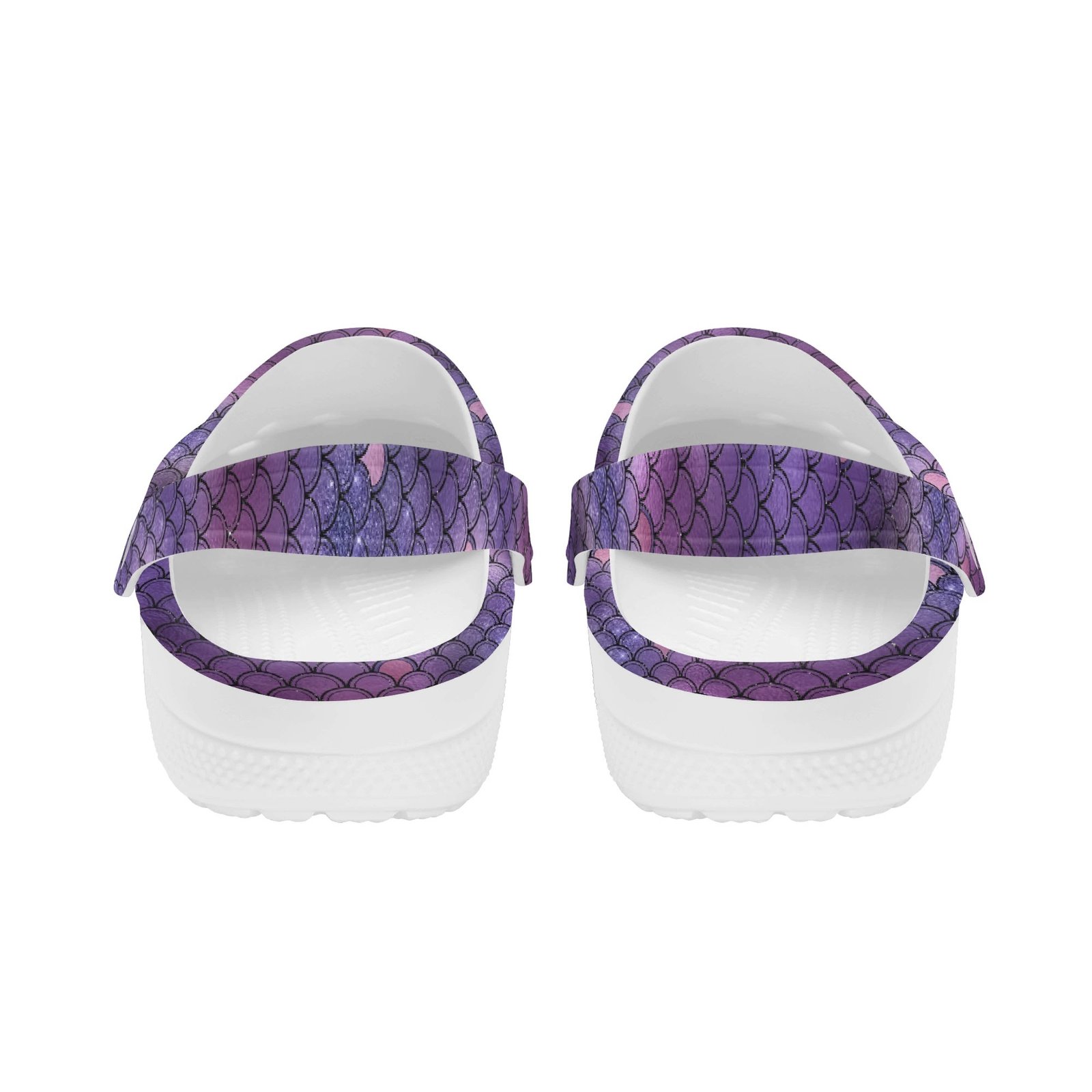 Purple Mermaid Rubber Clogs - Image 6