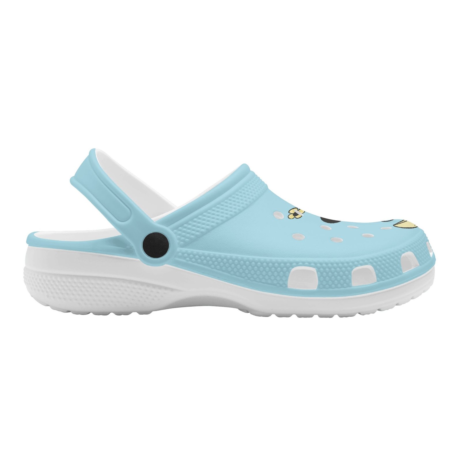 Women's Blue Steamboat Willie Rubber Clogs - Image 5