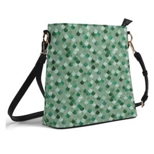 Green Mermaid Bucket Bag