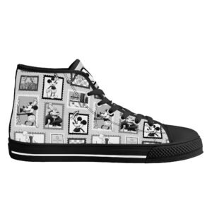 Steamboat Willie High Top Shoes