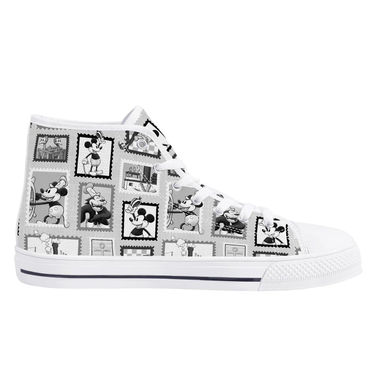 Women's Steamboat Willie High Top Shoes - Image 15