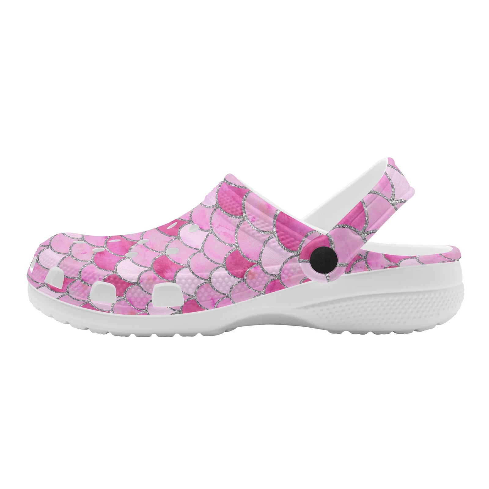 Pink Mermaid Rubber Clogs - Image 2