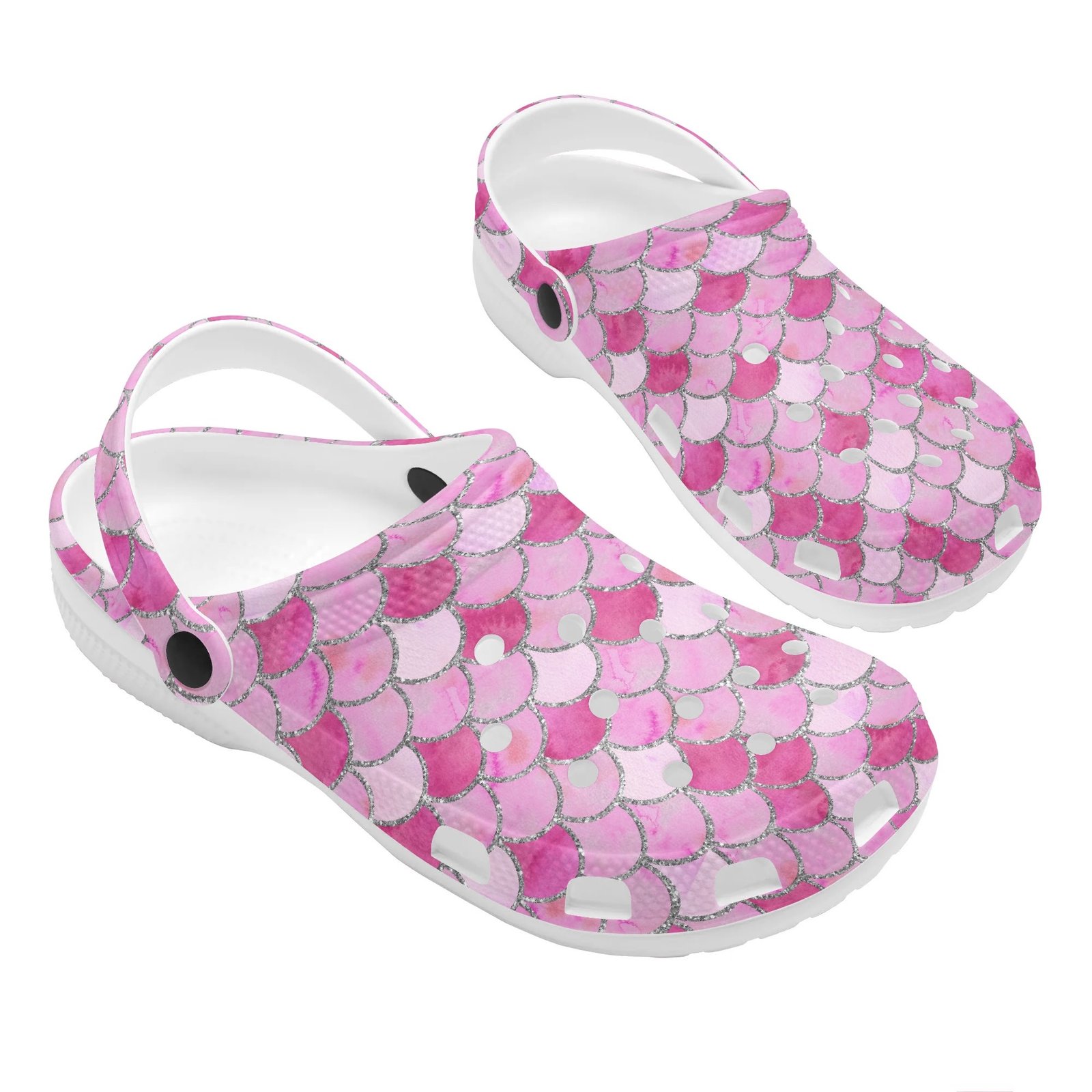 Pink Mermaid Rubber Clogs - Image 8