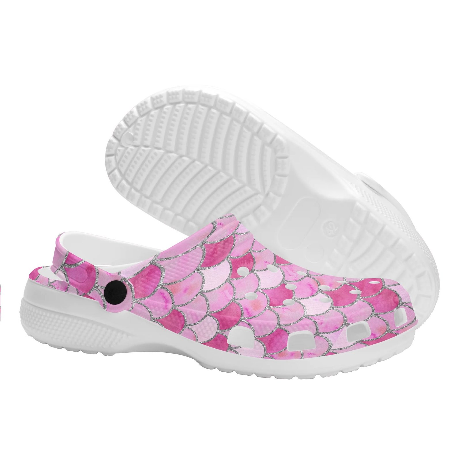 Pink Mermaid Rubber Clogs - Image 9