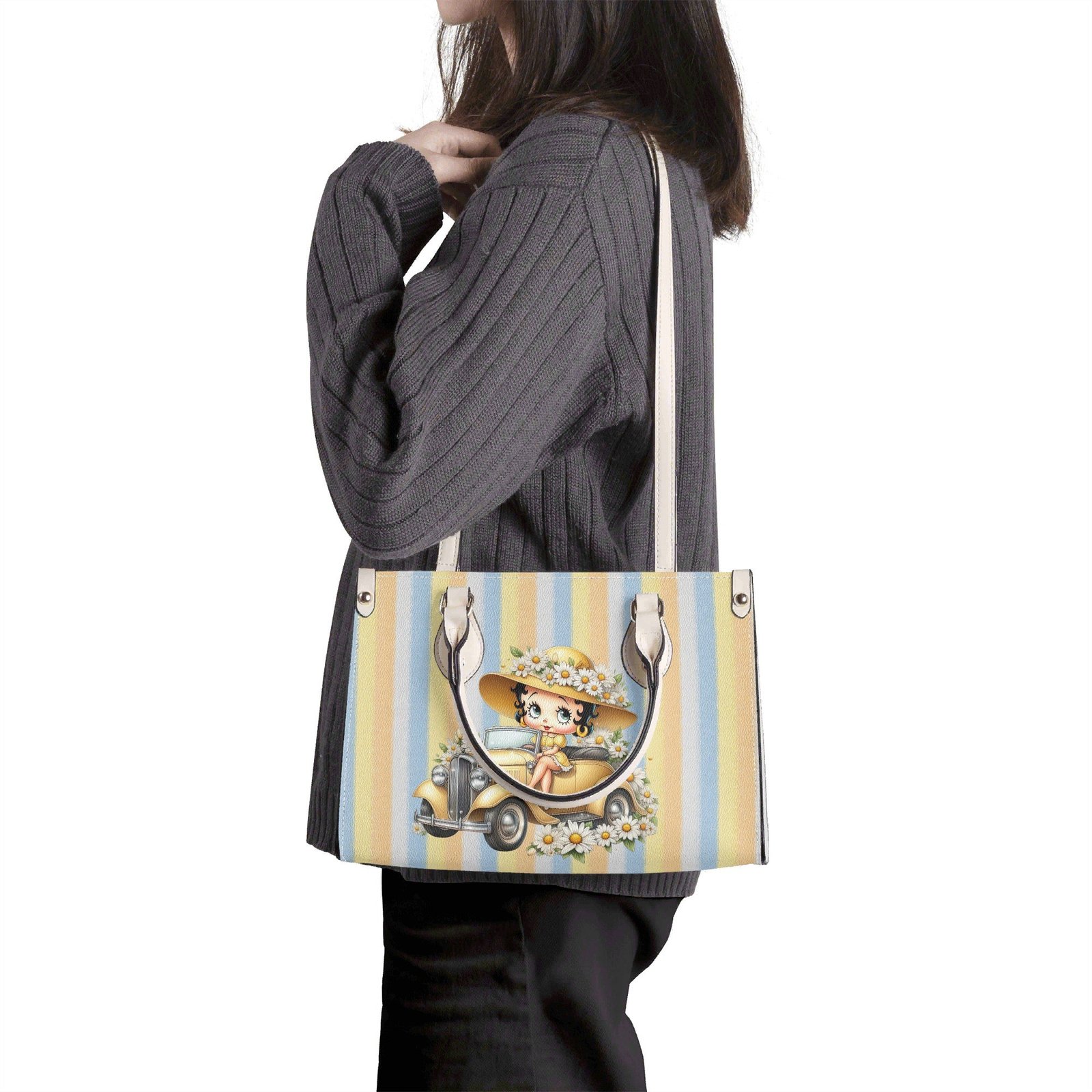 Betty Boop Handbag | The Great Gatsby Handbag in Vegan Leather - Image 14