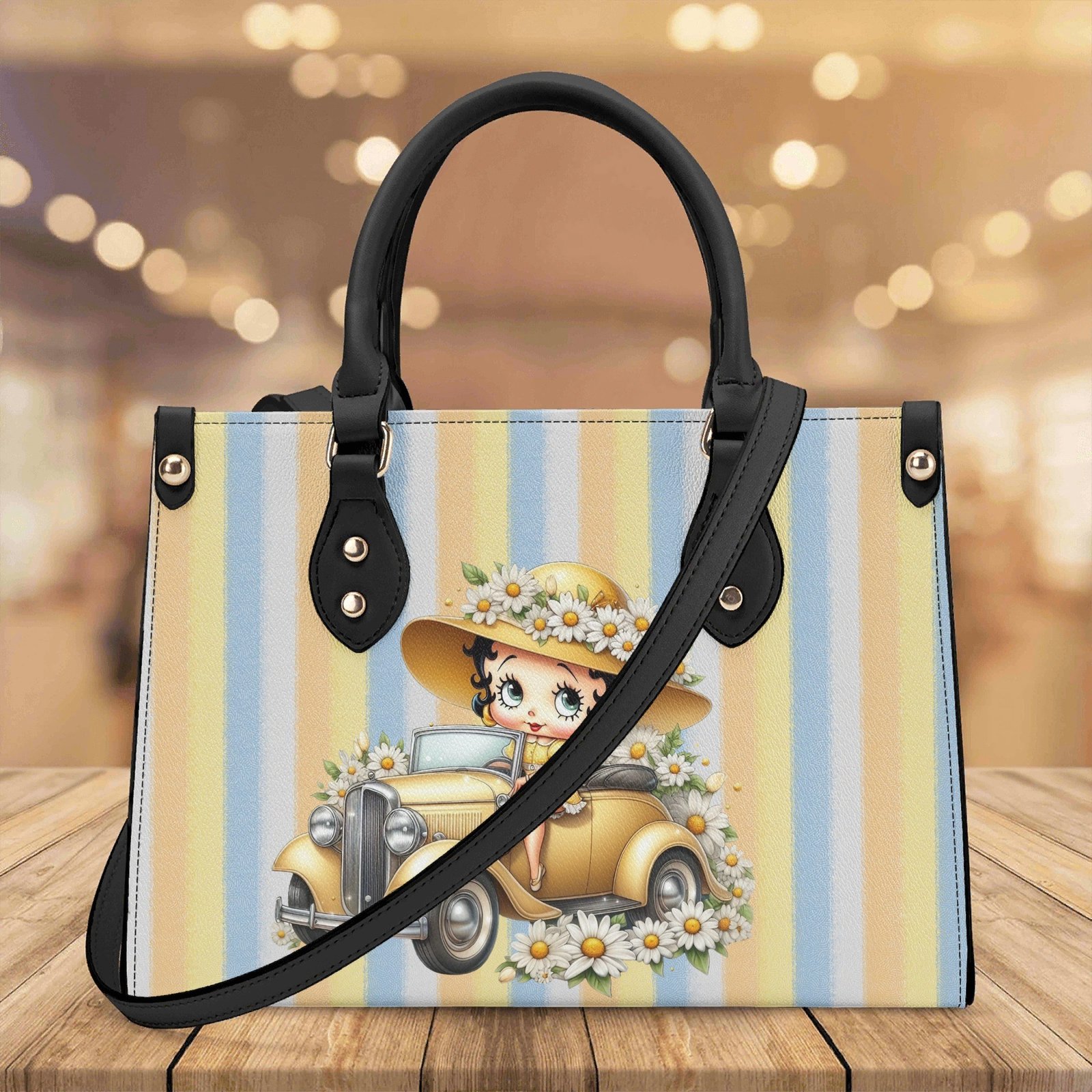 Betty Boop Handbag | The Great Gatsby Handbag in Vegan Leather - Image 6