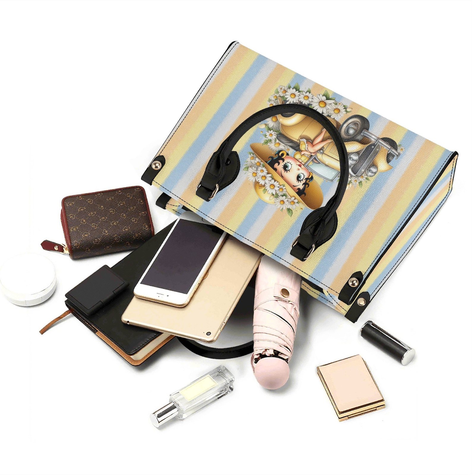 Betty Boop Handbag | The Great Gatsby Handbag in Vegan Leather - Image 7