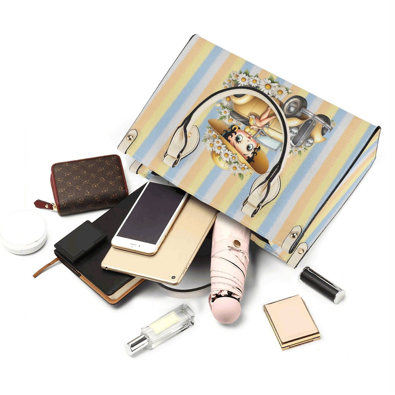 Betty Boop Handbag | The Great Gatsby Handbag in Vegan Leather - Image 16