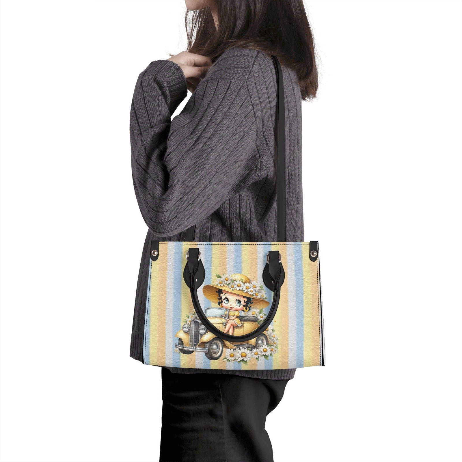 Betty Boop Handbag | The Great Gatsby Handbag in Vegan Leather - Image 5