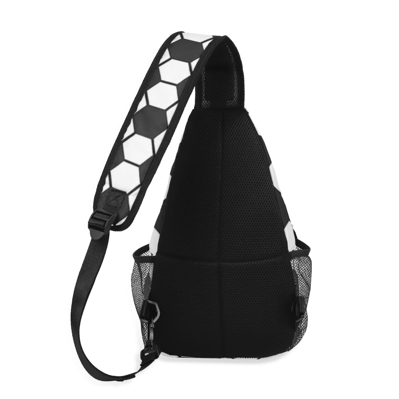 Soccer Sling Bag | Soccer Ball Chest Bag Crossbody Bag with Adjustable Strap - Image 2