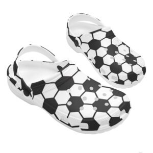 Women's Soccer Ball Rubber Clogs
