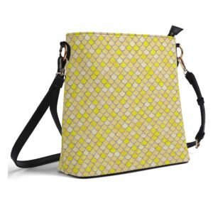 Yellow Mermaid Bucket Bag