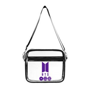 BTS Transparent Bag in Purple