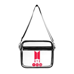 BTS Transparent Bag in Red