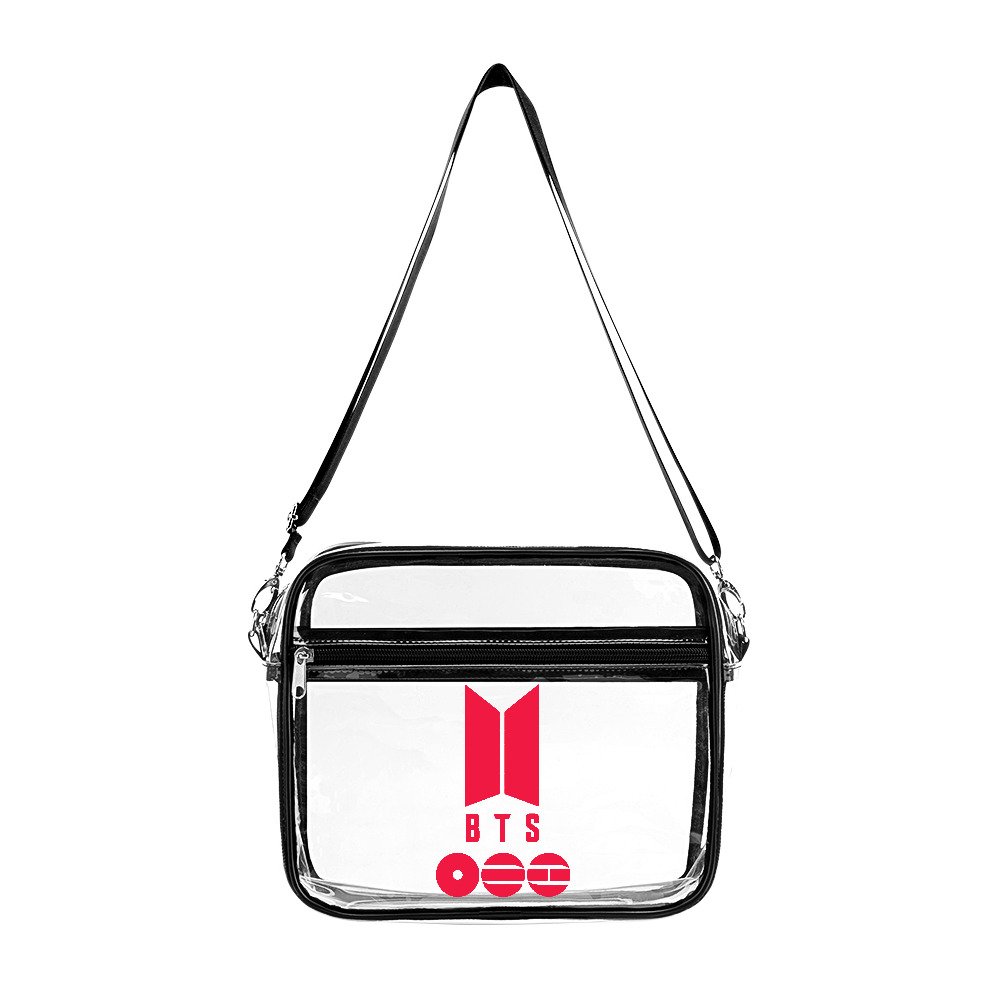BTS Transparent Bag in Red