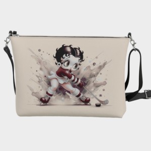 Hockey Betty Boop Mini Bag in Sepia Tones