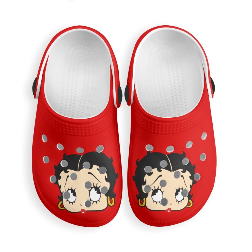 Kid's Betty Boop Rubber Clogs