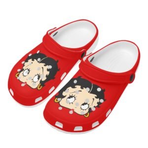Women's Betty Boop Rubber Clogs