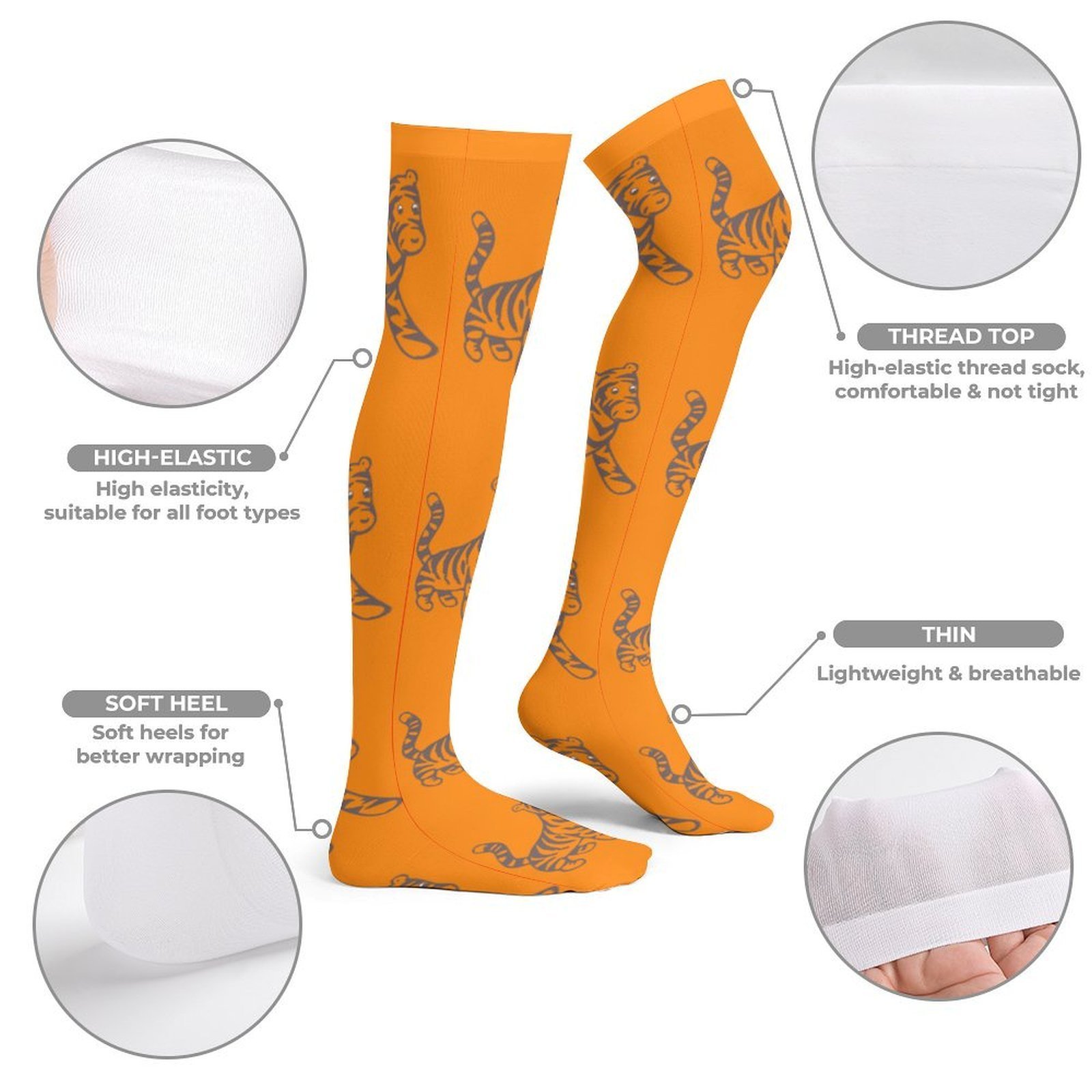 Tigger Thigh High Stockings - Image 2
