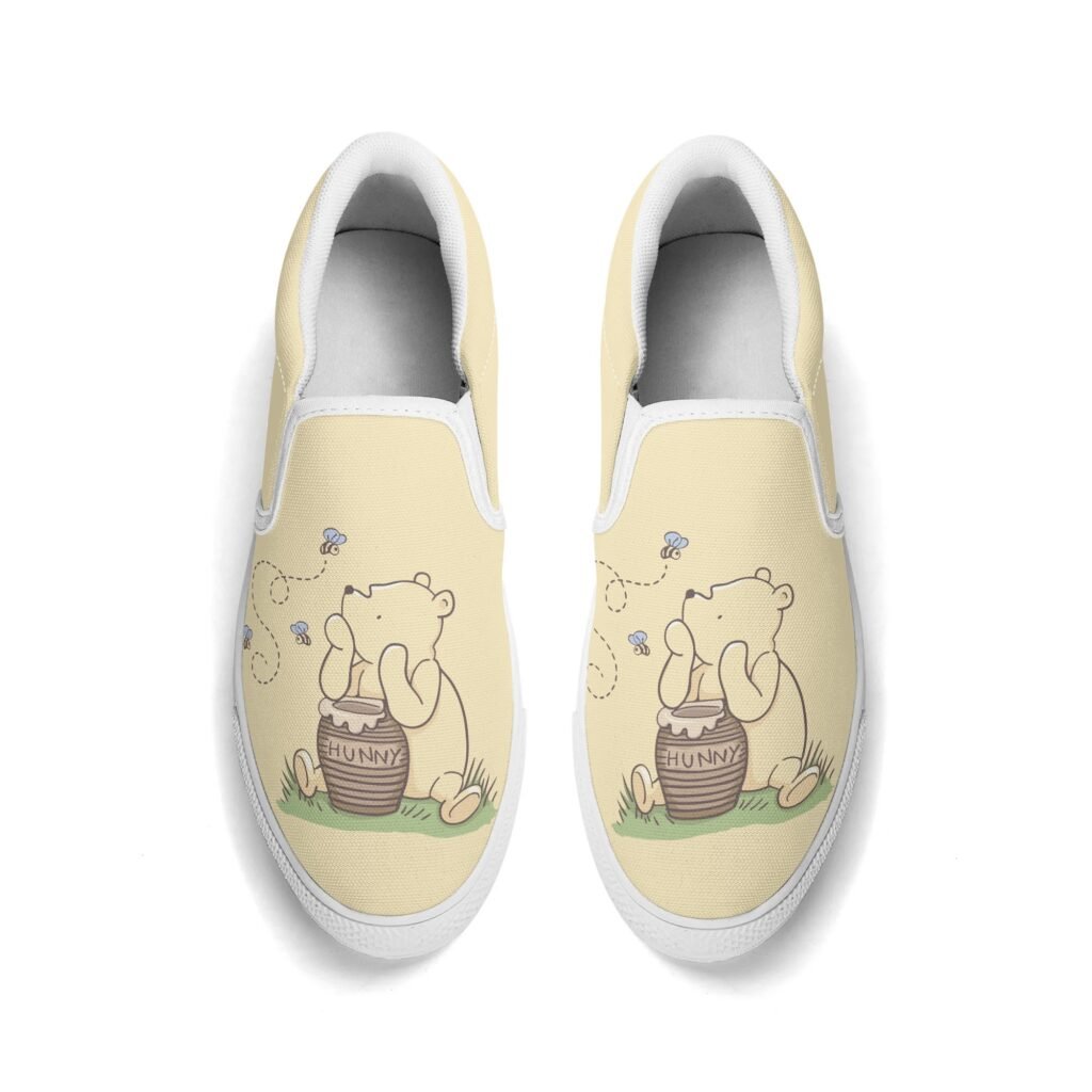 Women's Winnie the Pooh Slip On Shoes | Yellow