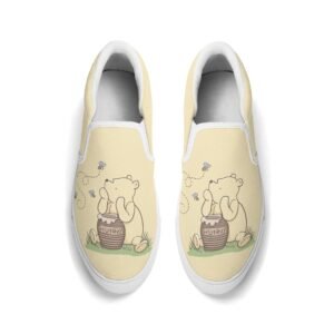 Women's Winnie the Pooh Slip On Shoes | Yellow