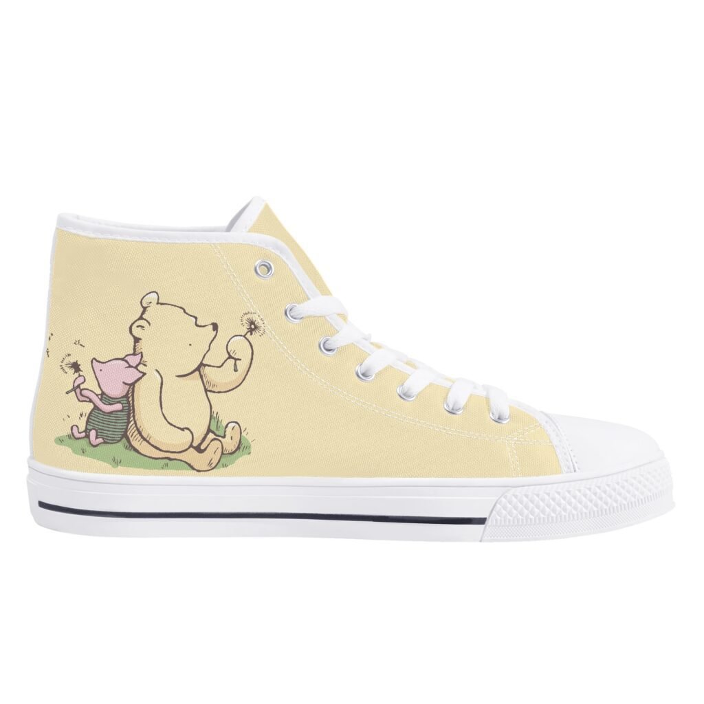 Women's High Top Winnie the Pooh Shoes