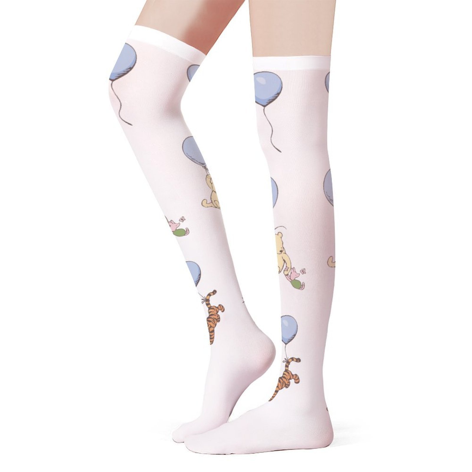 Winnie the Pooh Balloon Thigh High Stockings - Image 5