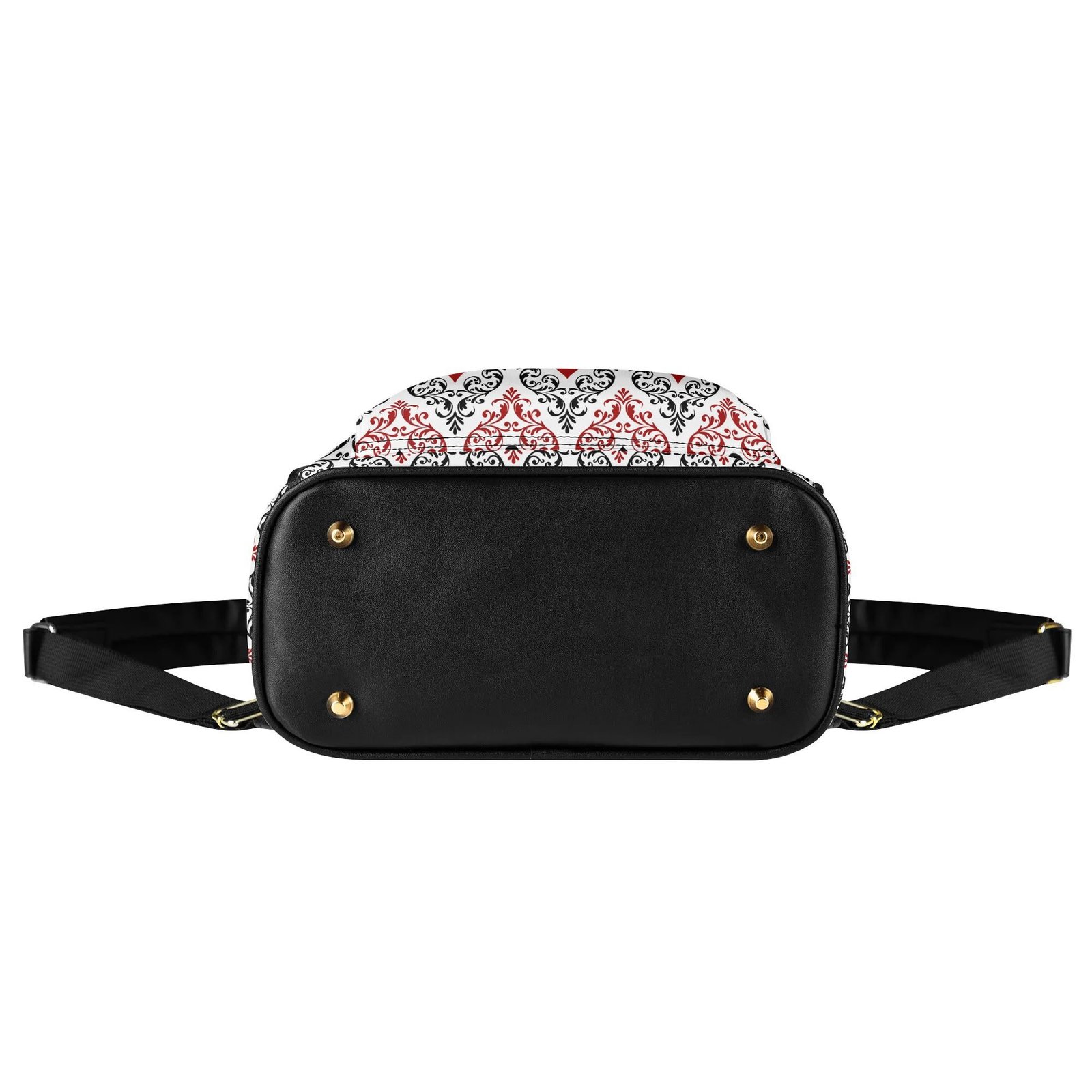 Playing Cards Vegan Leather Mini Backpack - Image 4