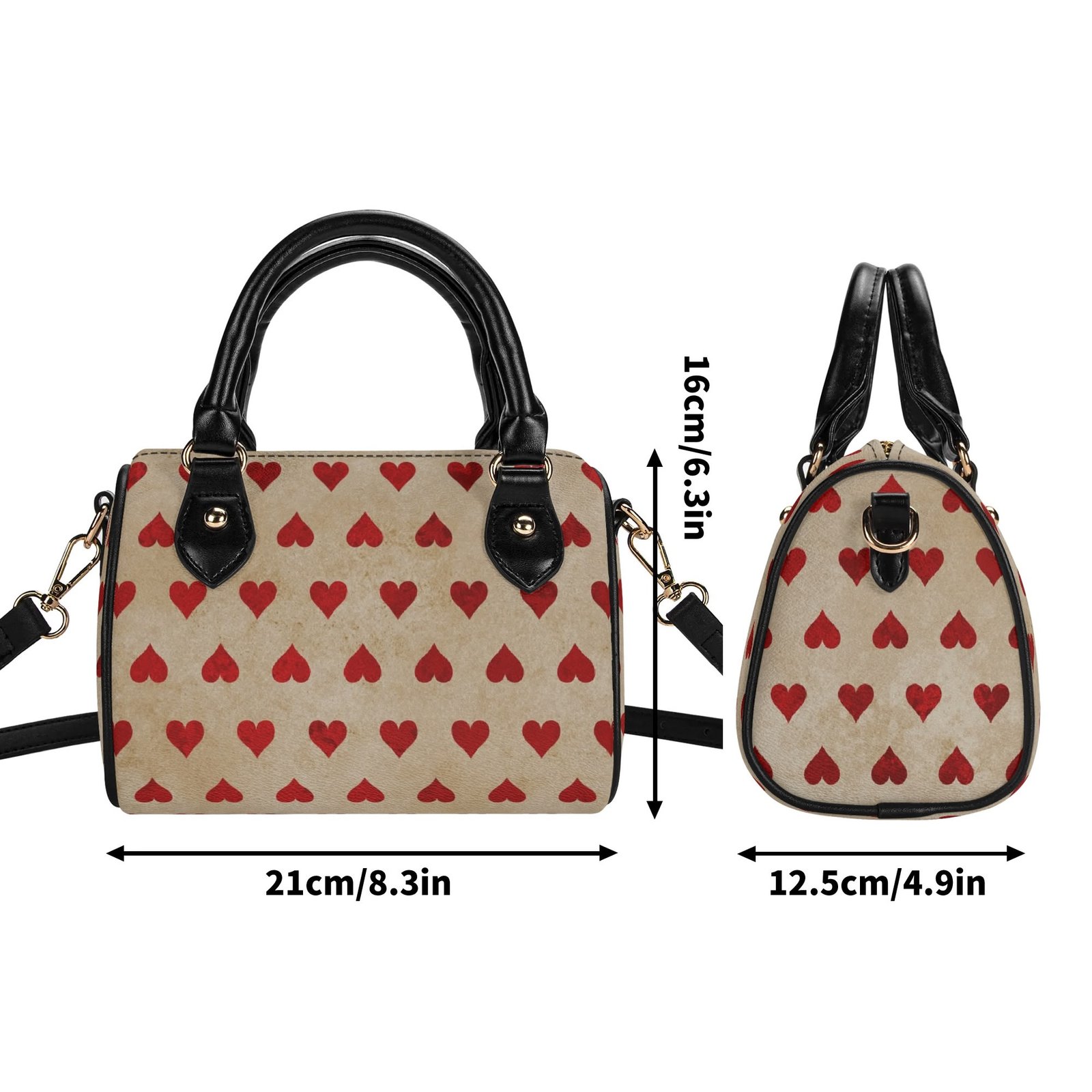 Alice in Wonderland Heart Mini Bag - Image 8