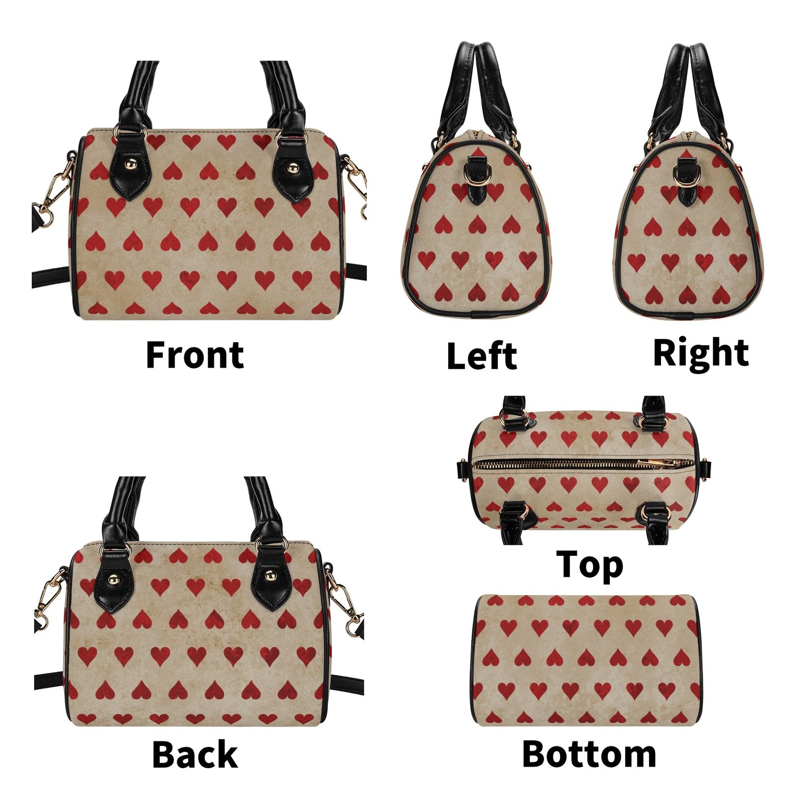Alice in Wonderland Heart Mini Bag - Image 10